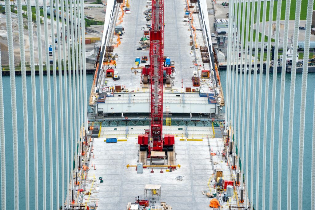 construction du pont