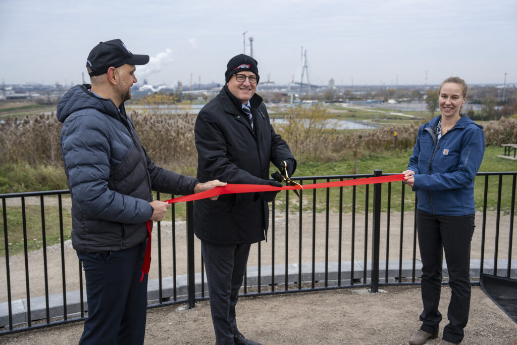 L'aire d'observation du parc Malden est maintenant ouverte