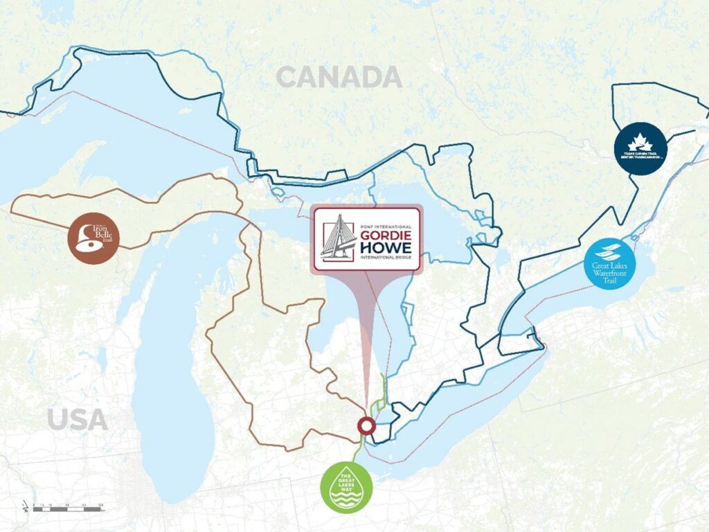 Plan du Sentier Trans Canada