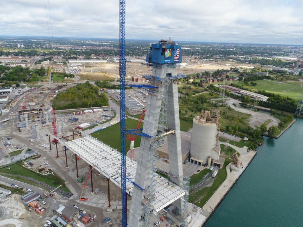 Site du pont Américain - octobre 2022