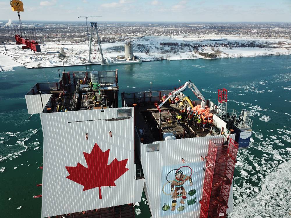 tour du pont Canadien - février 2022