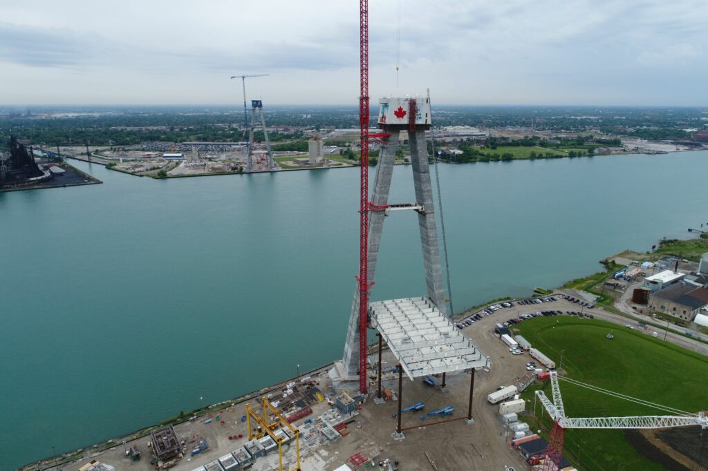 Site du pont Canadien - juillet 2022