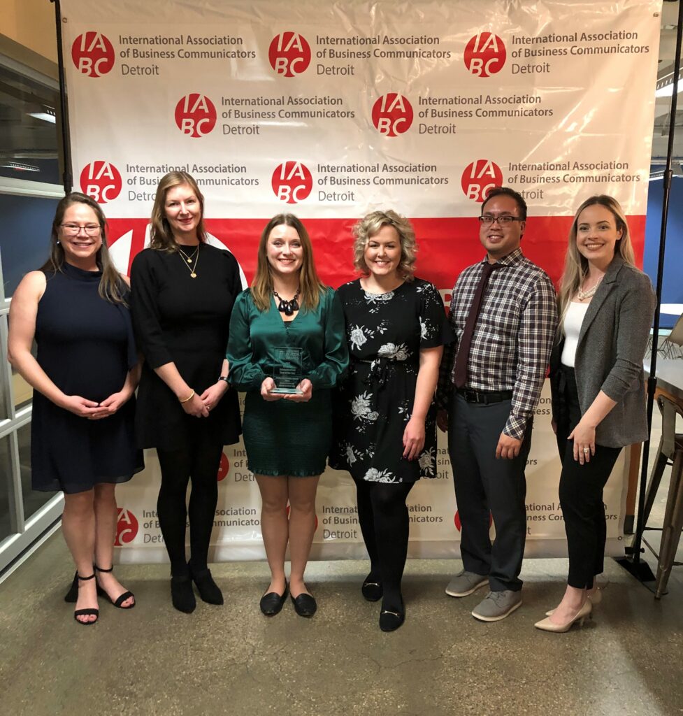 photo du groupe aux IABC Détroit