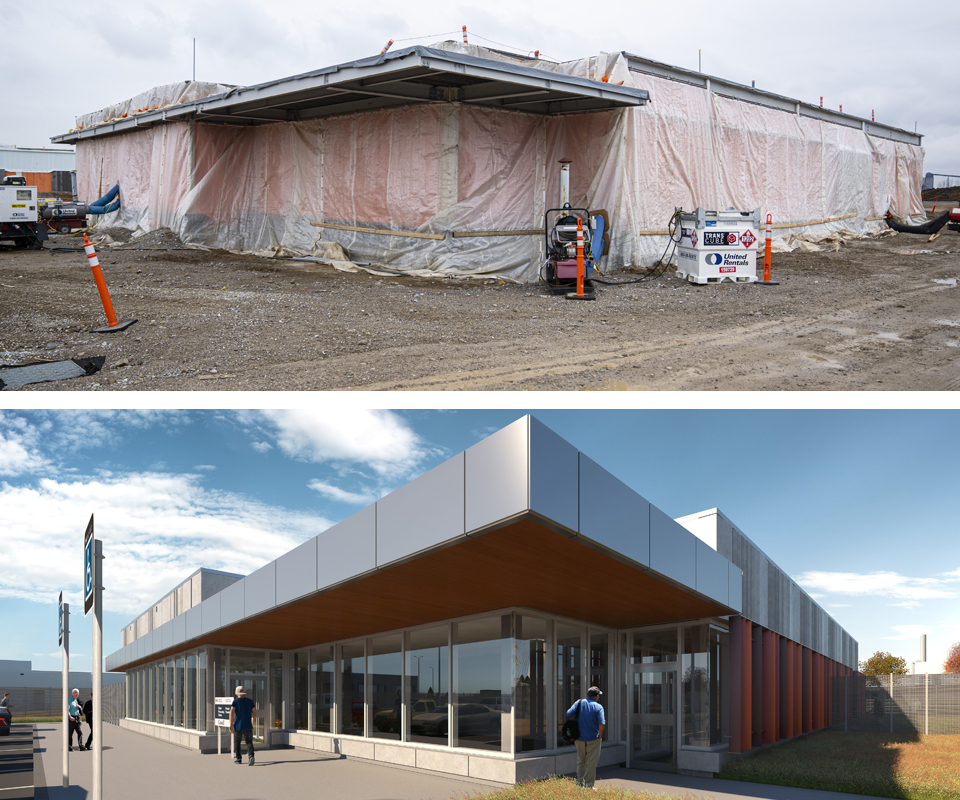 Processing Building
