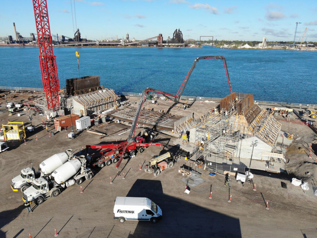 Progrès au site du pont canadien - 6 octobre 2020