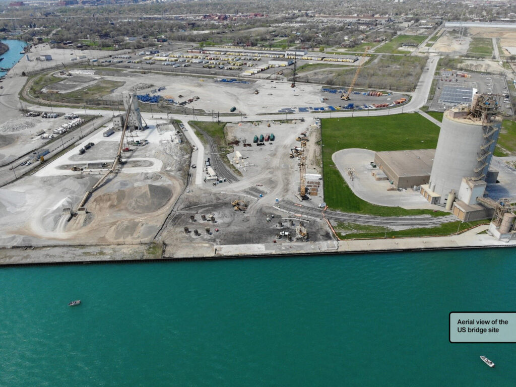 Progrès au site du pont américain - 17 juin 2020