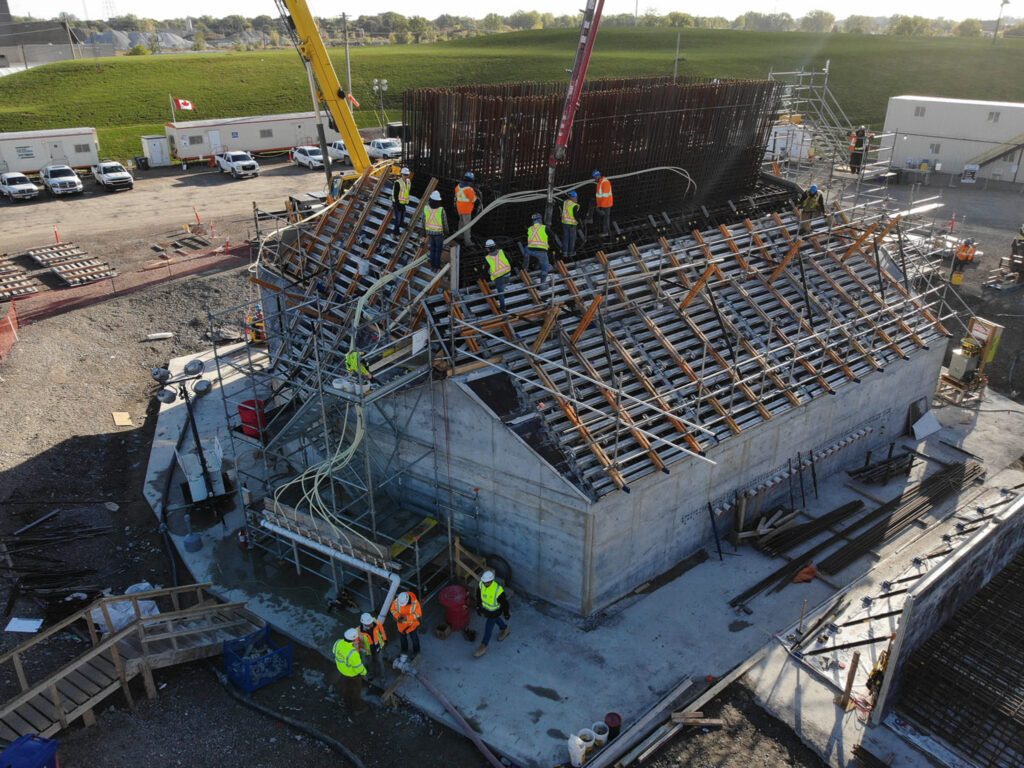 Progrès au site du pont canadien - 6 octobre 2020