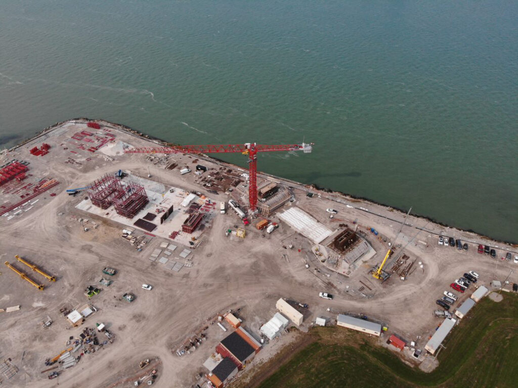 Progrès au site du pont canadien - 6 octobre 2020