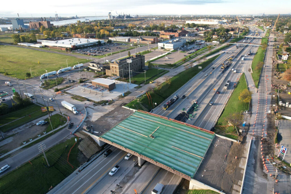 Progrès de l'échangeur du Michigan - 4 novembre 2021