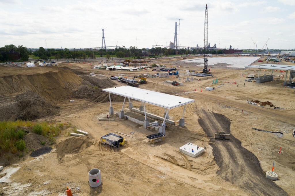 Progrès au port d'entrée américain - septembre 2023