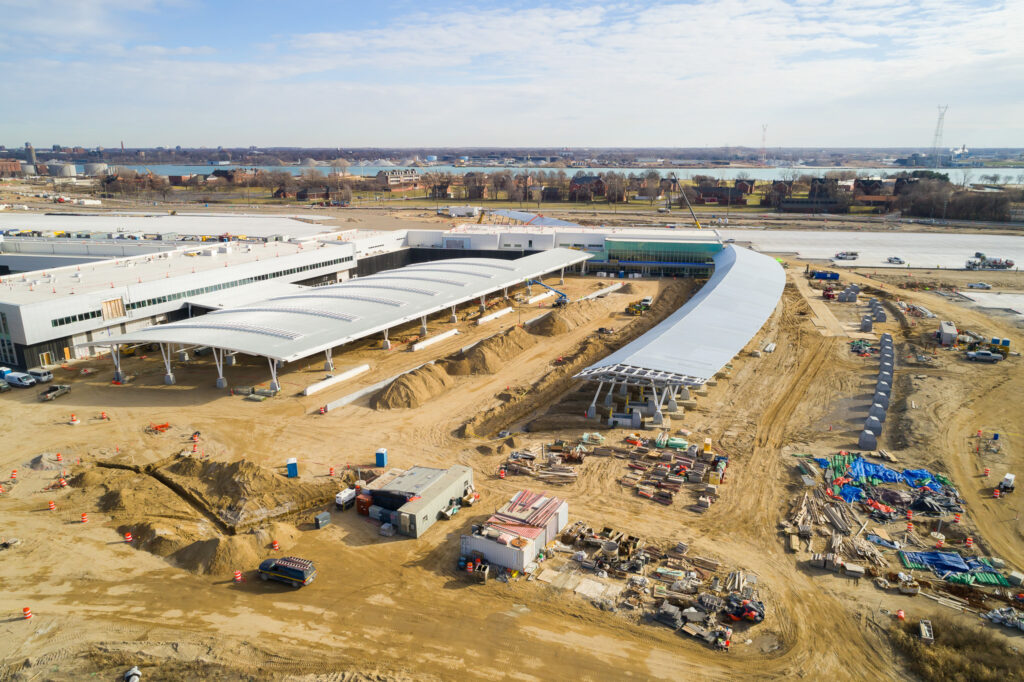 Progrès au port d'entrée américain - décembre 2023