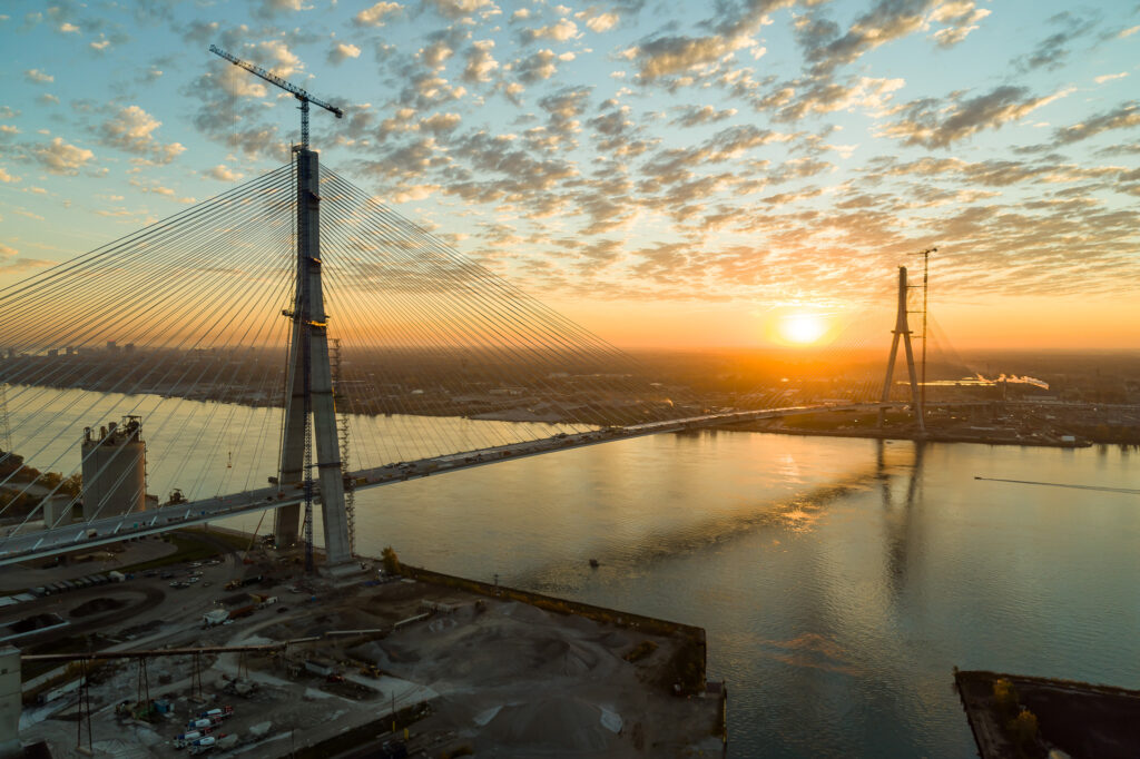 Bridge - sunset