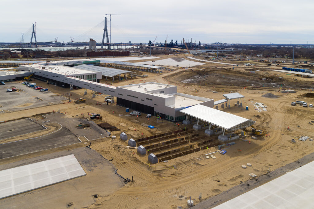 Progrès au port d'entrée américain - juillet 2024