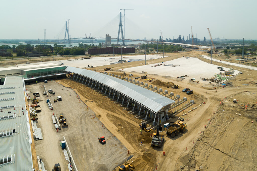 Progrès au port d'entrée américain - juillet 2024