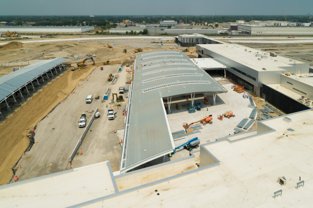 Progrès au port d'entrée américain - juillet 2024