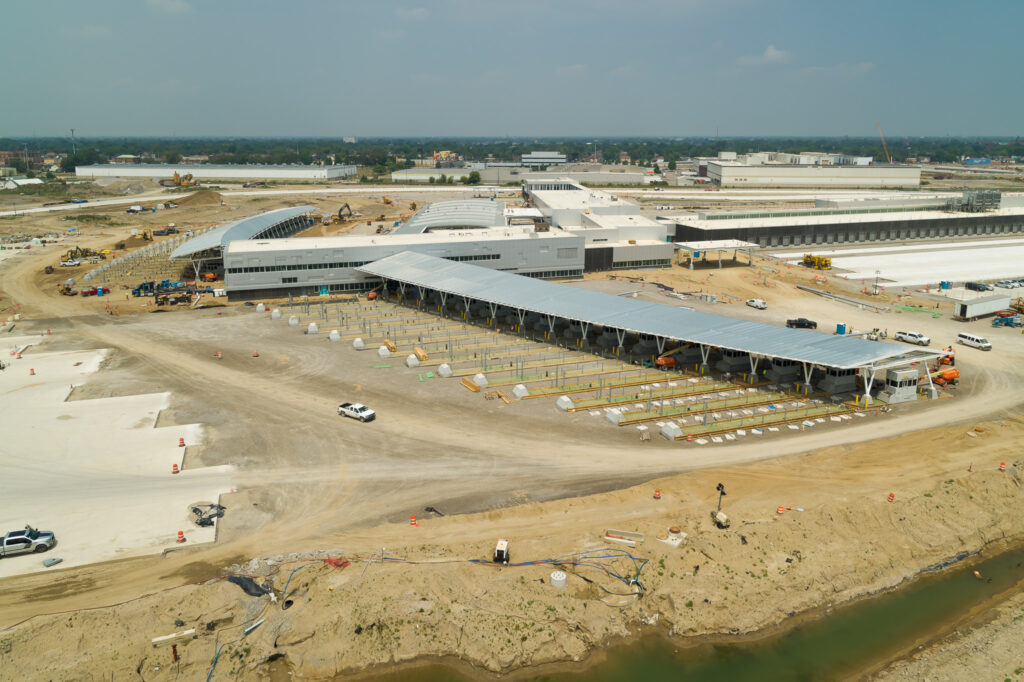 Progrès au port d'entrée américain - juillet 2024
