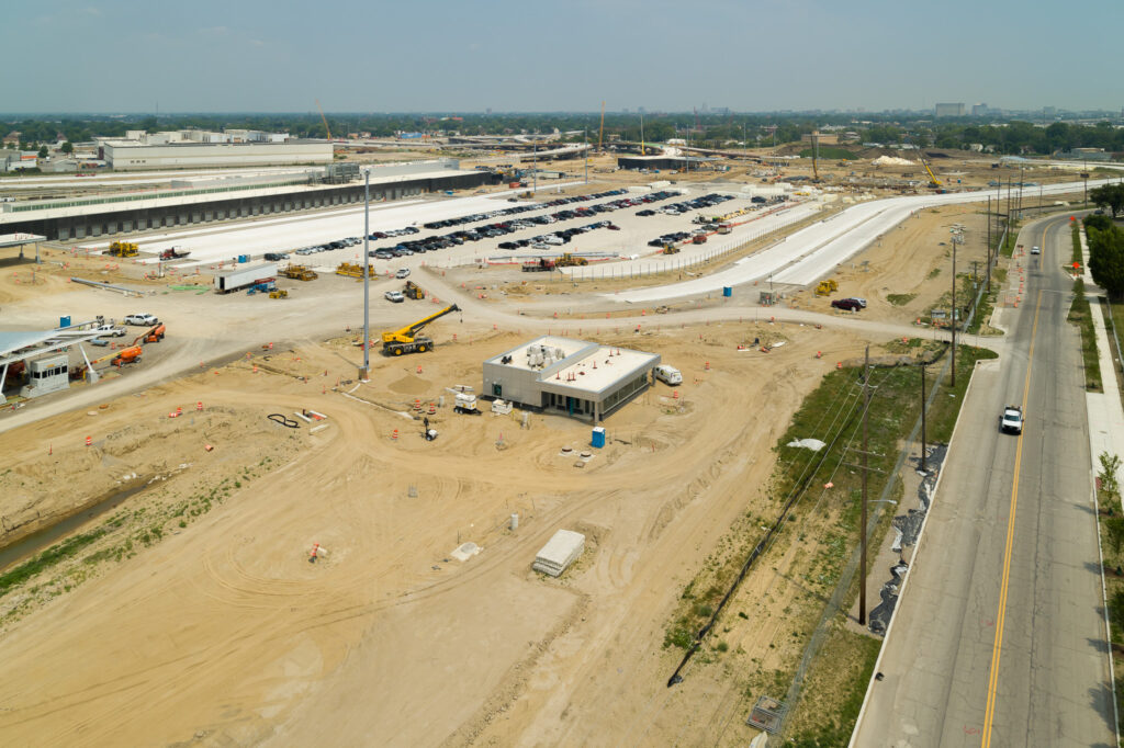 Progrès au port d'entrée américain - juillet 2024