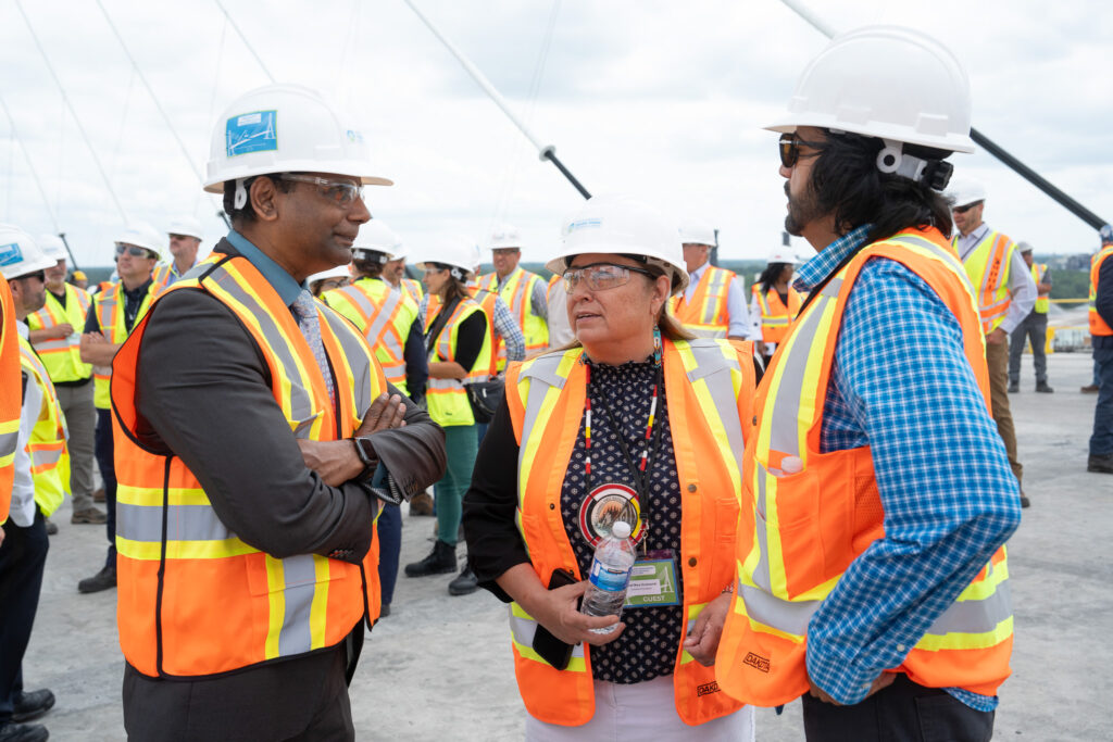 Célébration de la connexion du pont - 24 juillet 2024