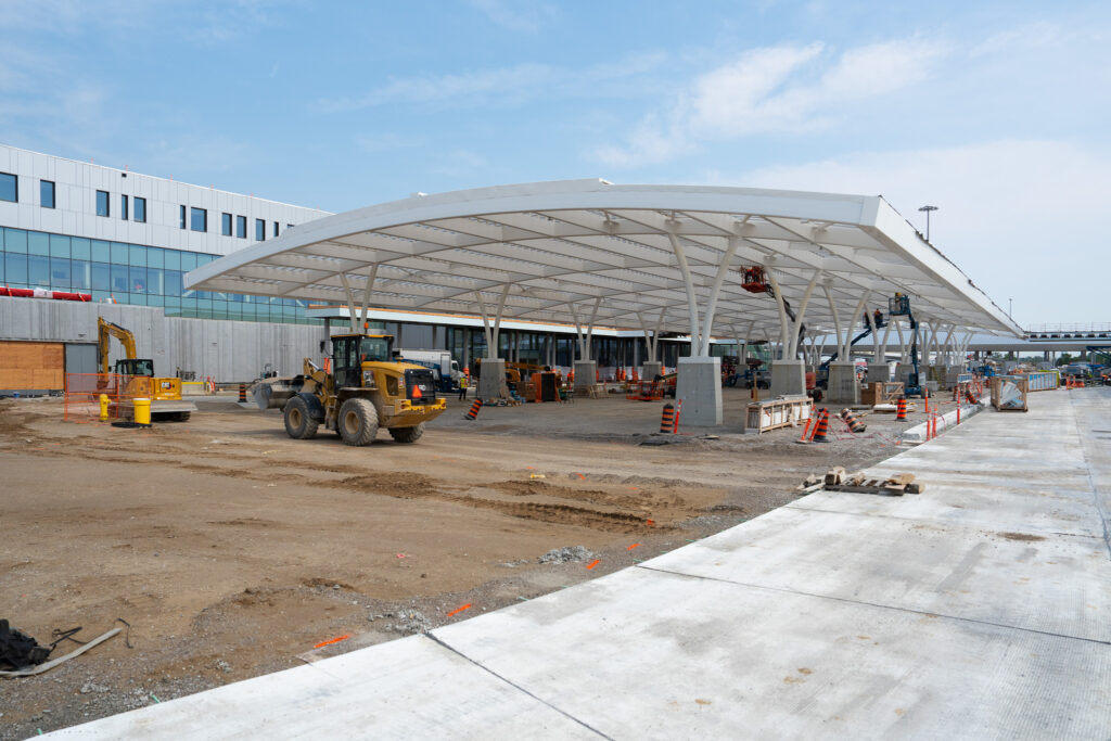 Progrès au port d'entrée canadian - juillet 2024