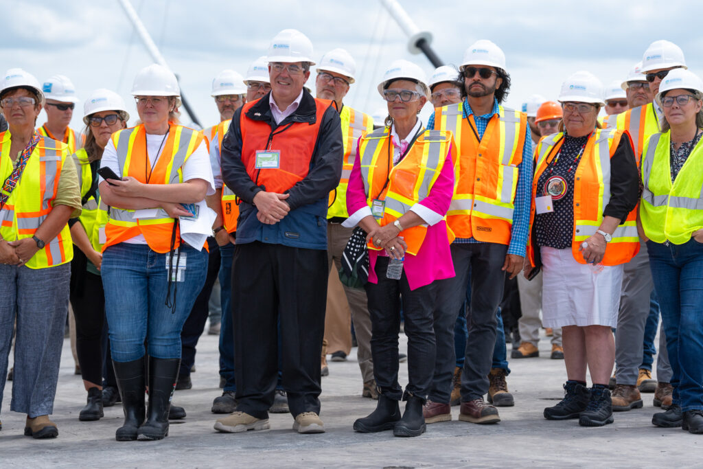 Célébration de la connexion du pont - 24 juillet 2024