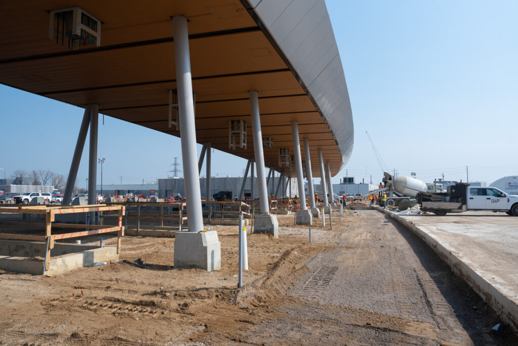 Progrès au port d'entrée canadian - printemps 2024
