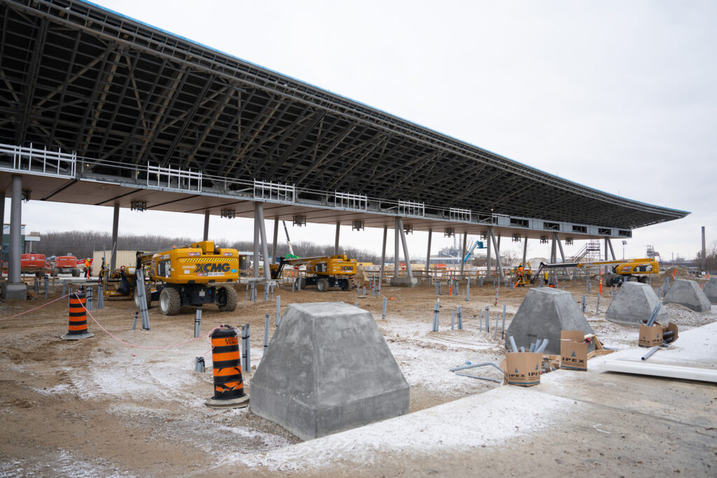 Progrès au port d'entrée canadian - décembre 2023