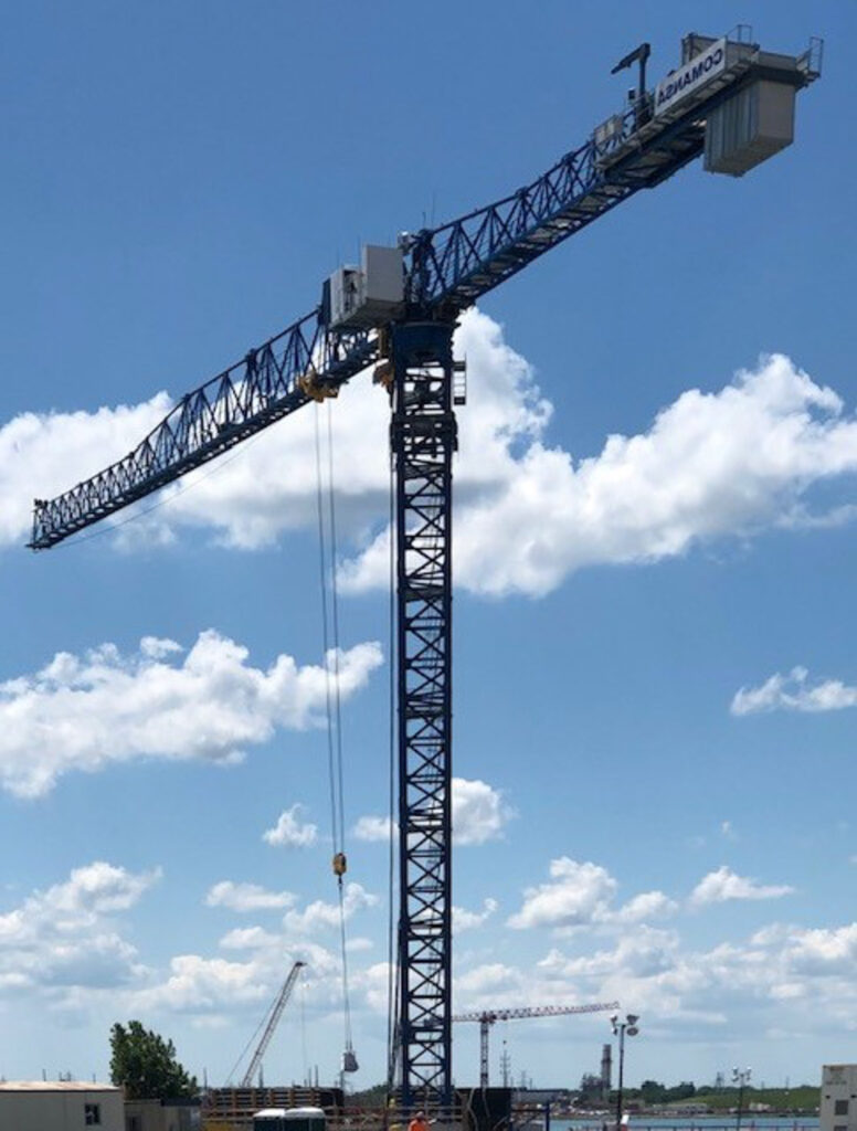 Construction de grues à tour - 13 juillet 2020