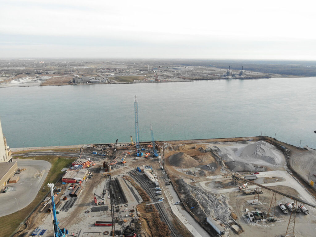 Progrès au site du pont américain - 17 juin 2020