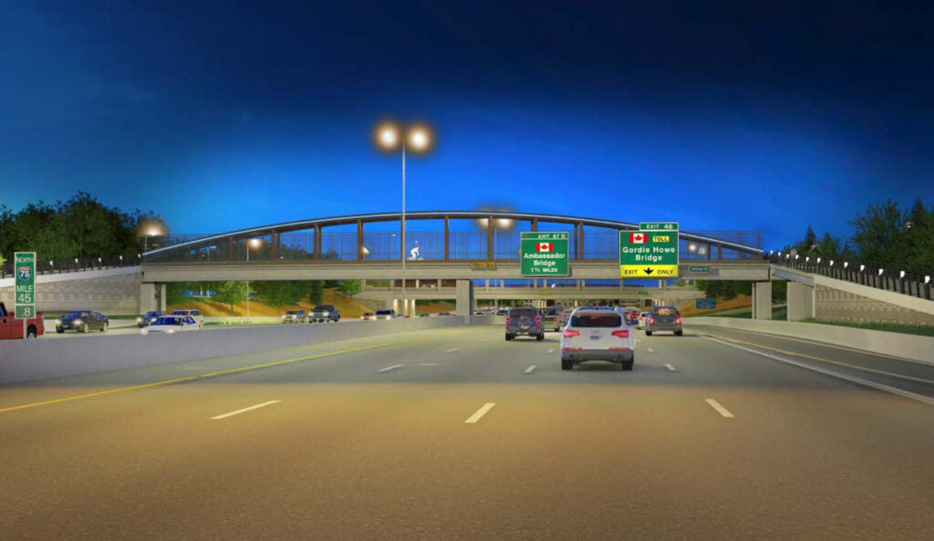 Conception des ponts piétonniers de l'autoroute I-75 9 janvier 2020
