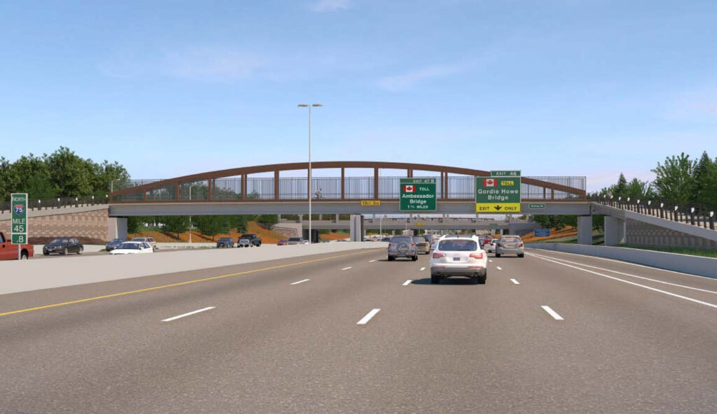Conception des ponts piétonniers de l'autoroute I-75 9 janvier 2020