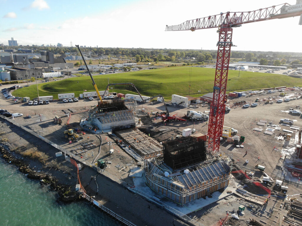 Progrès au site du pont canadien - 6 octobre 2020