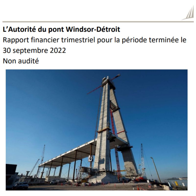 Rapport Financier du Deuxième Trimestre Septembre 2022