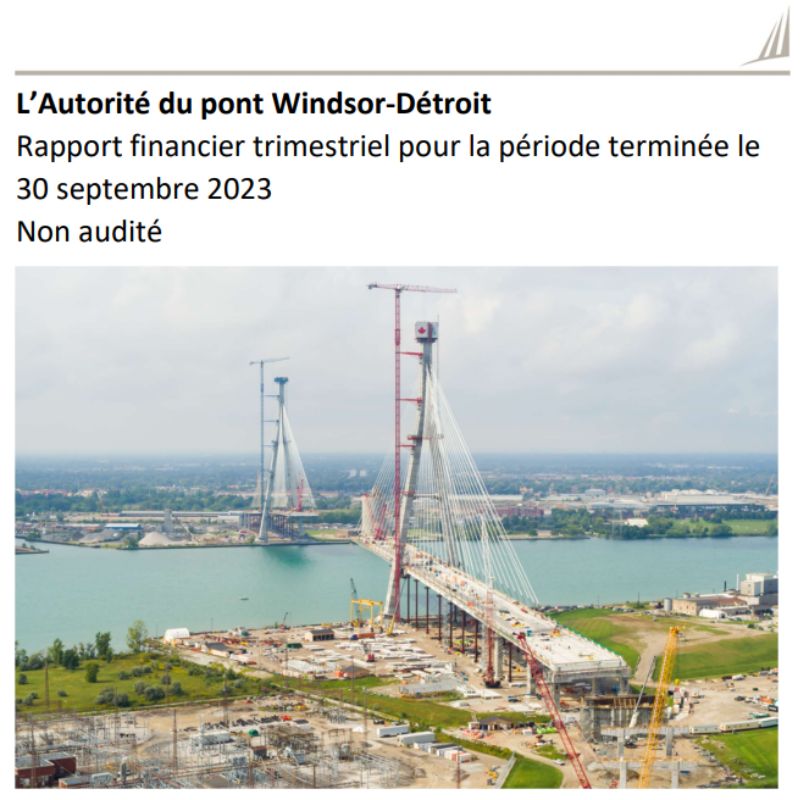 Rapport Financier du Deuxième Trimestre Septembre 2023