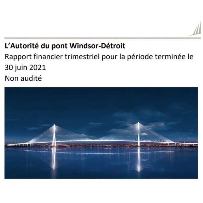 Rapport Financier du Premier Trimestre Juin 2021