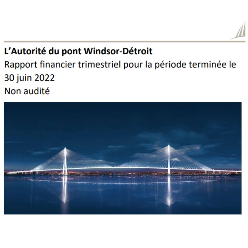 Rapport Financier du Premier Trimestre Juin 2022