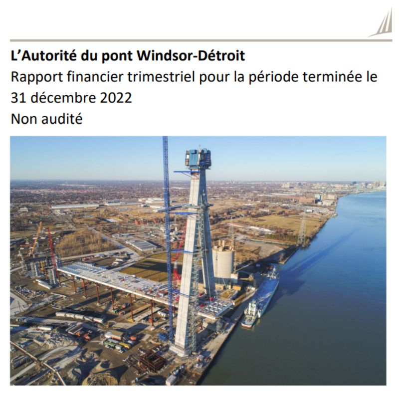 Rapport Financier du Troisième Trimestre Decembre 2022