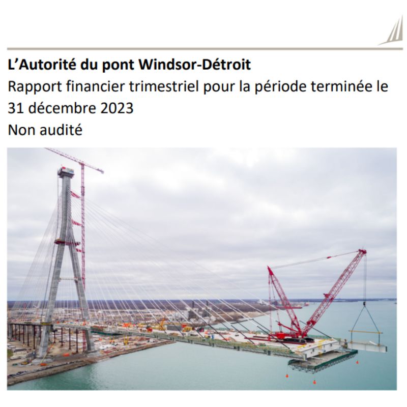 Rapport Financier du Troisième Trimestre Decembre 2023