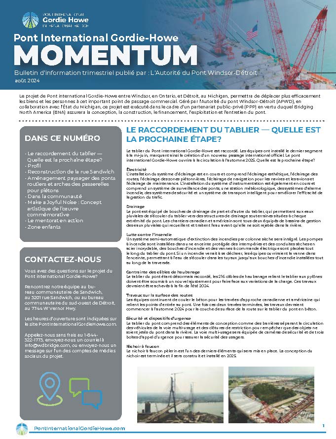 Momentum aôut 2024